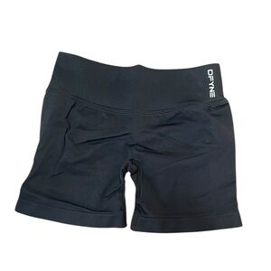 DFYNE Impact 4.5" seamless shorts in Midnight Black Size Medium